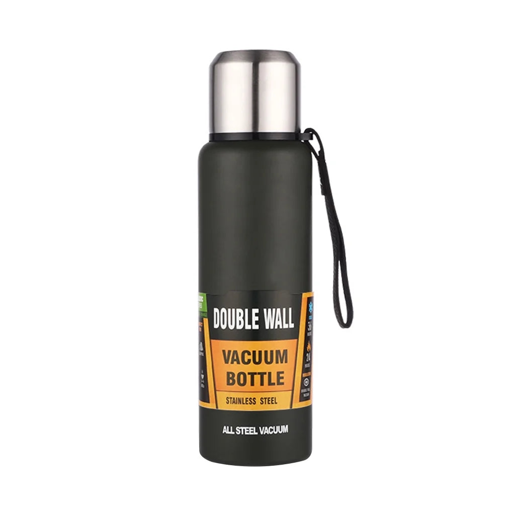500ml Green Stainless Vacuum Flask Y493559