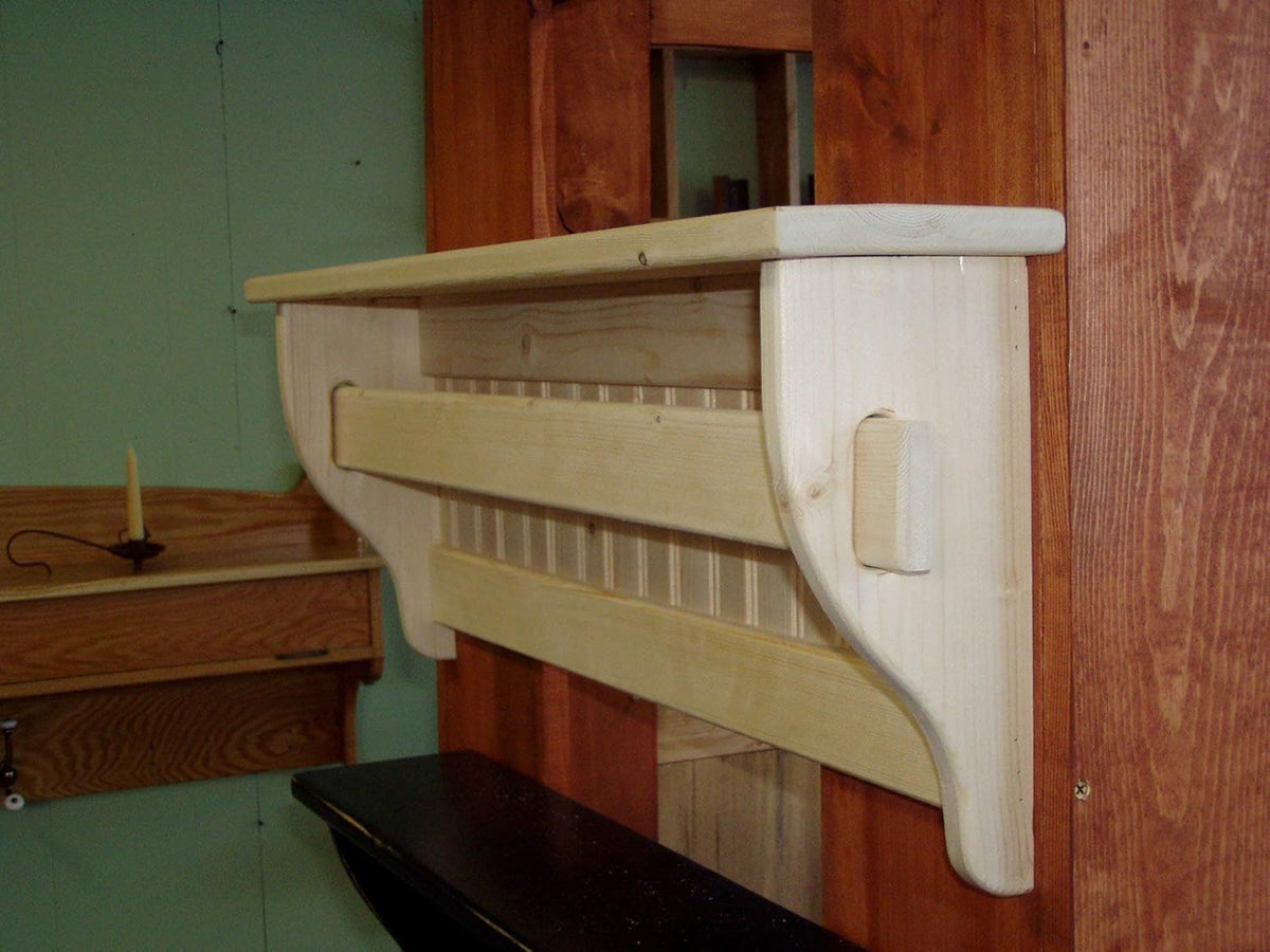 Unfinished Wood Quilt Rack J942234