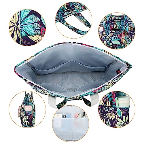 Waterproof Sandproof Beach Tote Bag with Zipper T589