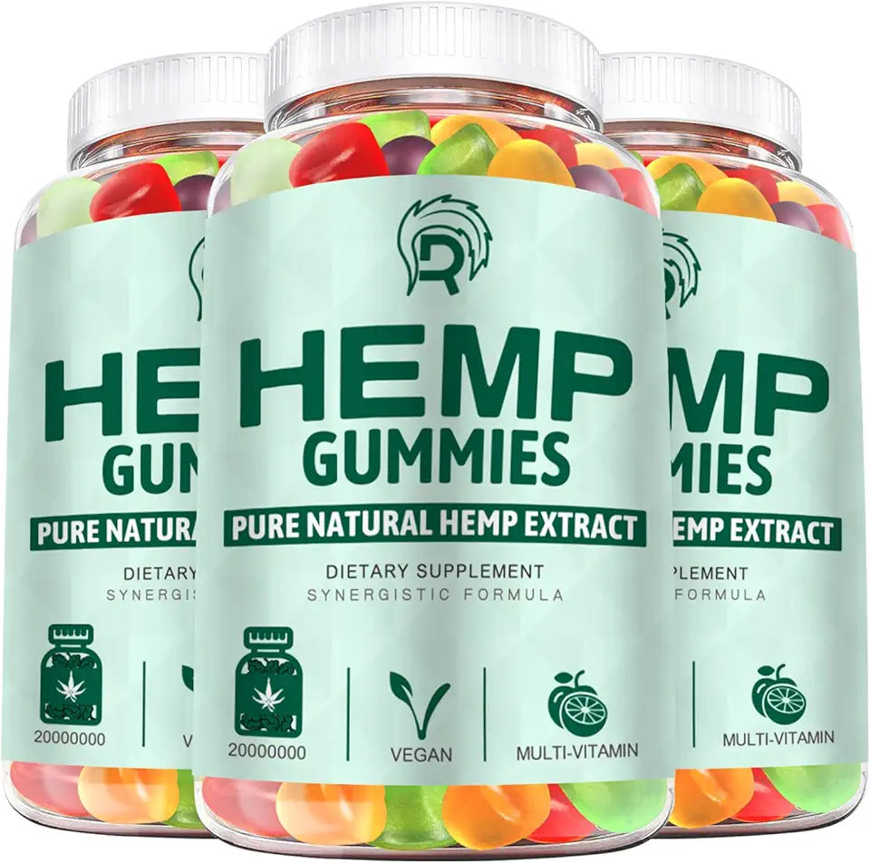 Organic Hemp Gummies 3 Pack C463