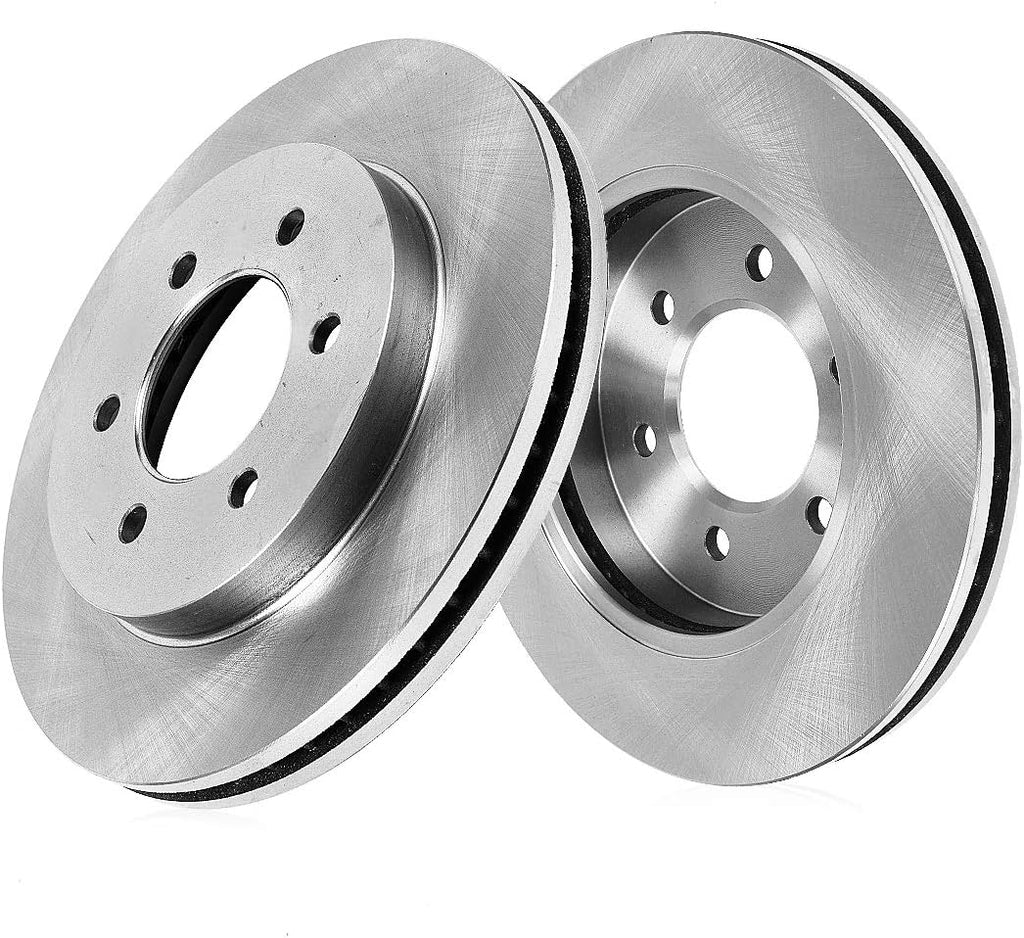 Vented 6 Lug Rotors R8198