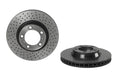 UV-Coated Disc Brake Rotor Set Pair O80538