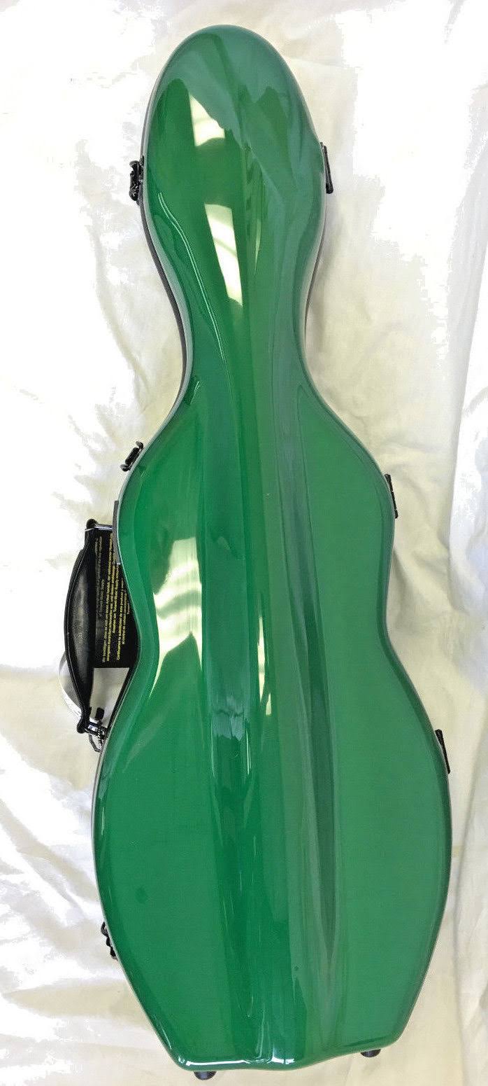 Fiberglass Violin Case Green W9891