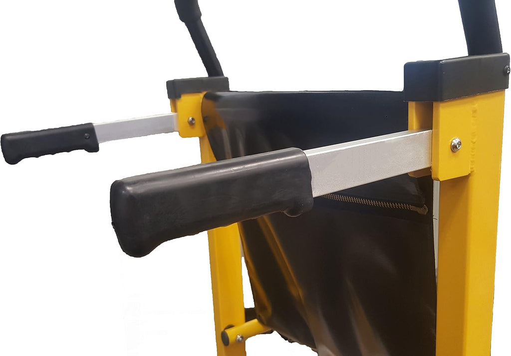 Yellow 2-Wheel Folding Stair Chair Z651449