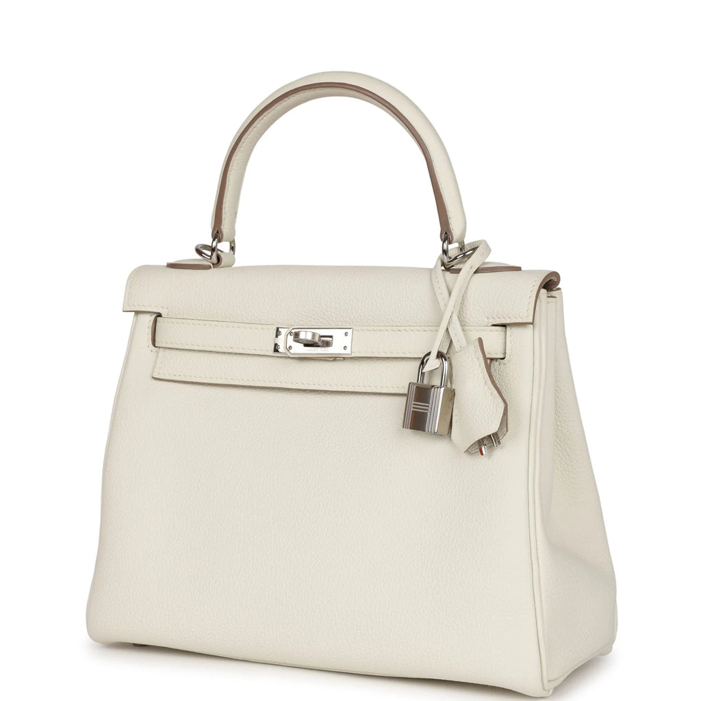 Mushroom Togo Leather Bag with Palladium Hardware R591591