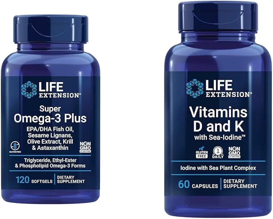 Omega-3 Fish Oil with Vitamin D and K J9555