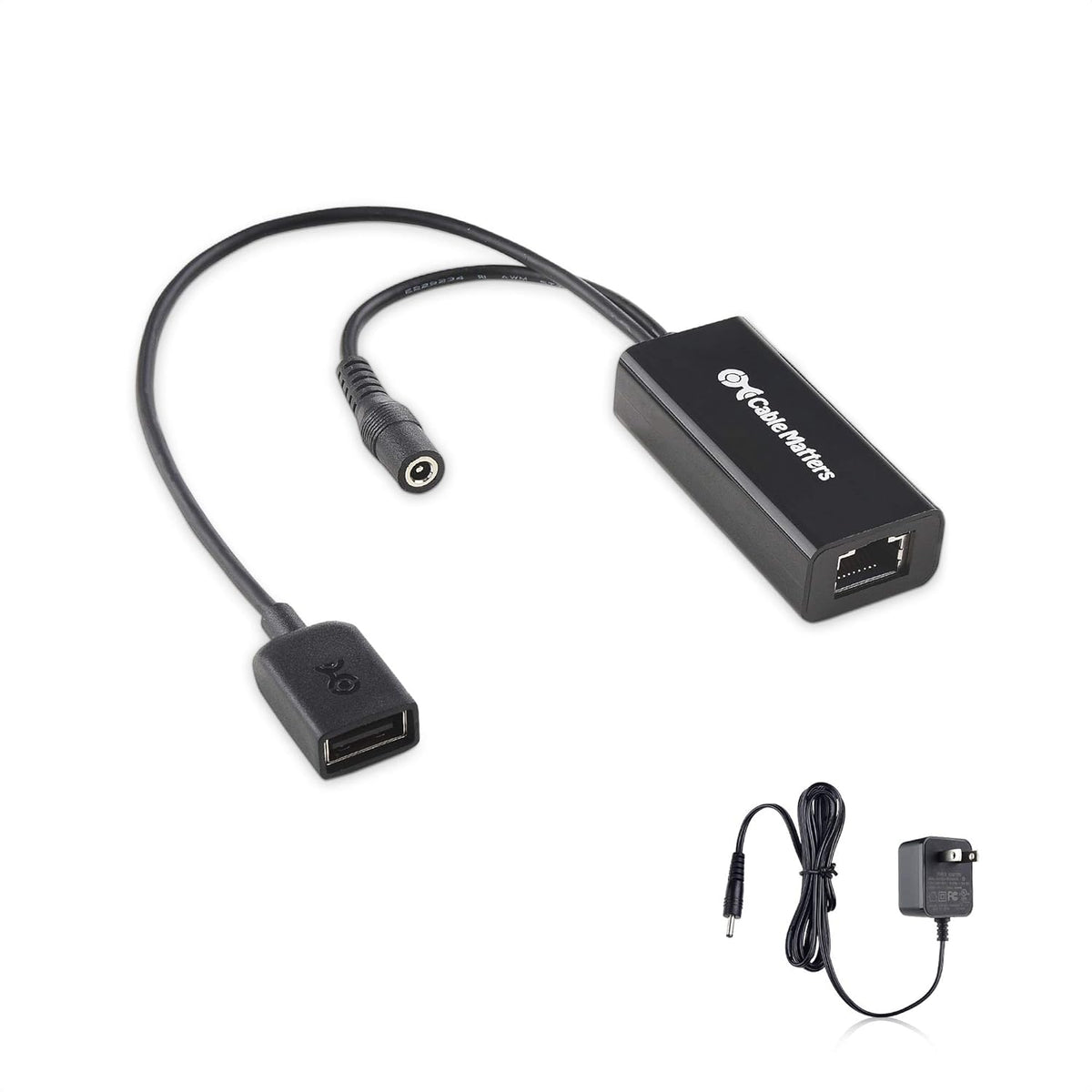 USB Over Ethernet Extender with Power Adapter V259485