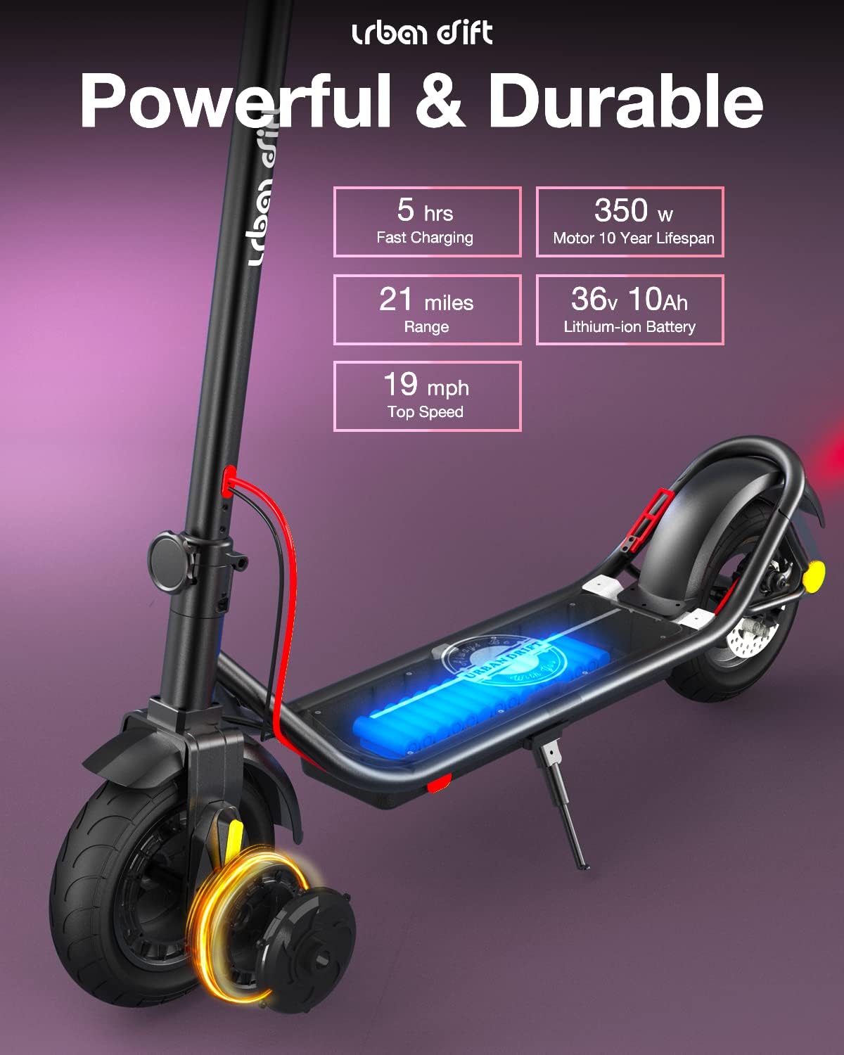 Black Foldable Electric Scooter N256917