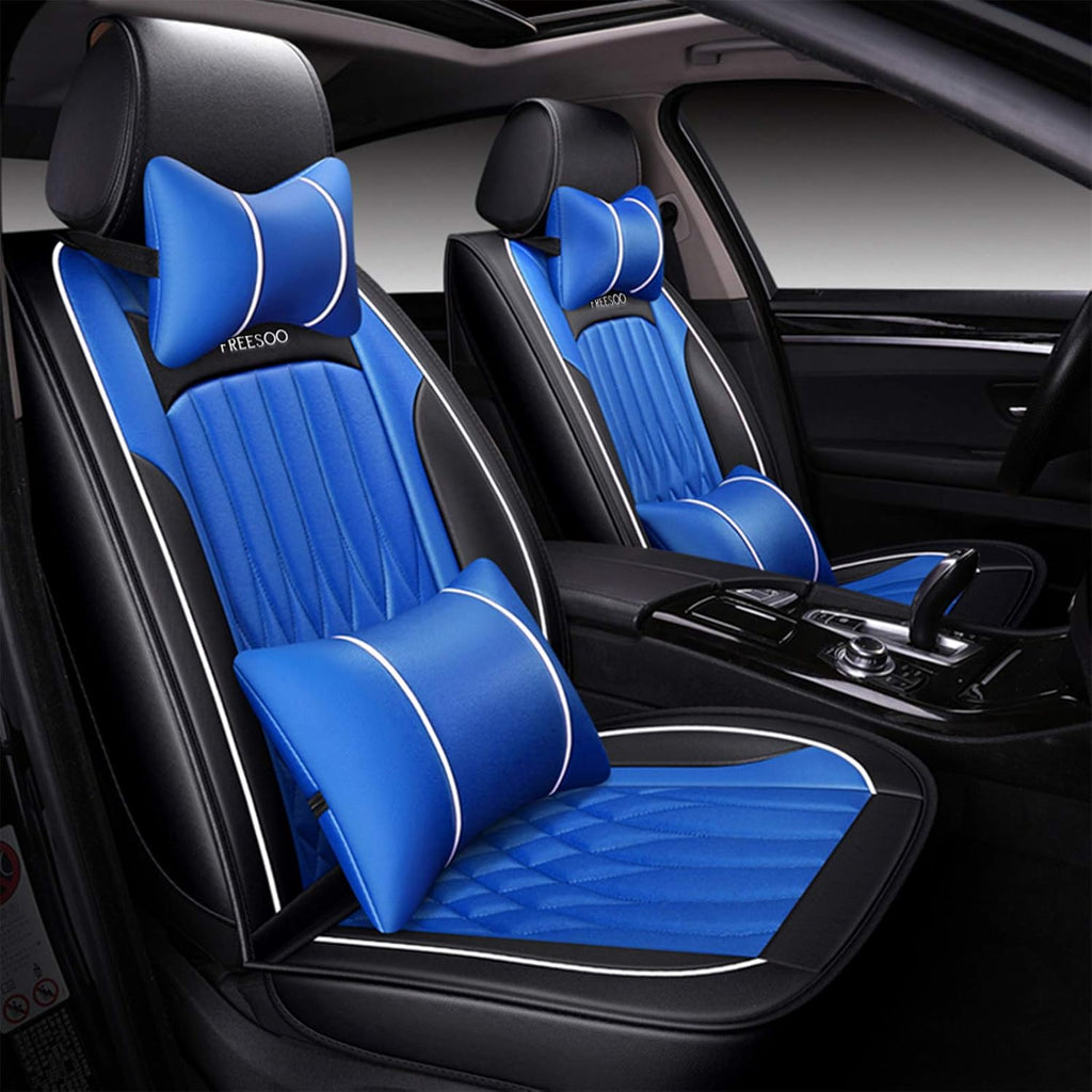 Leather Car Seat Covers Full Set Waterproof Universal U664
