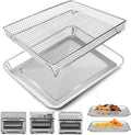 12.2 x 11 Inch Stainless Steel Mesh Air Fryer Basket E9197