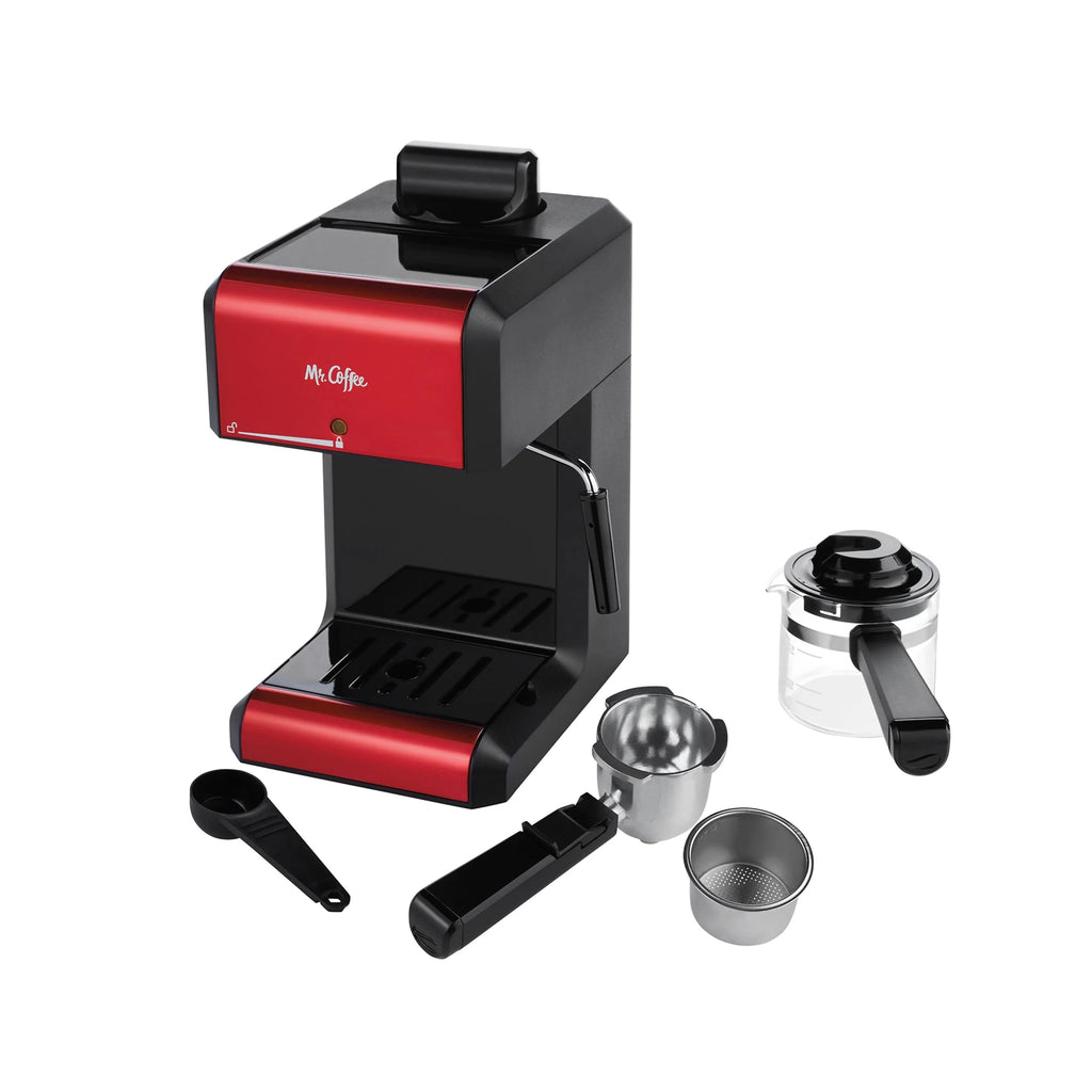 Automatic Espresso and Cappuccino Machine, 20 oz, Silver O253595