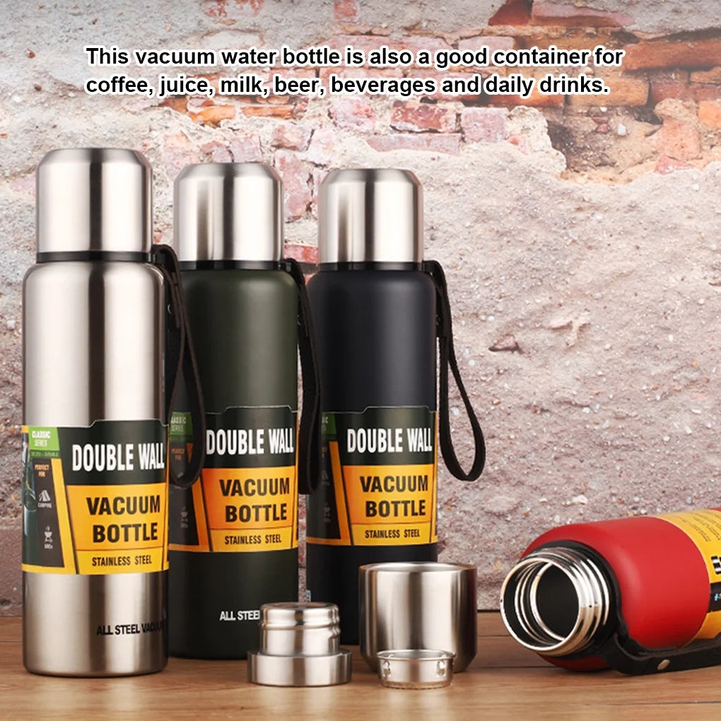 500ml Green Stainless Vacuum Flask Y493559