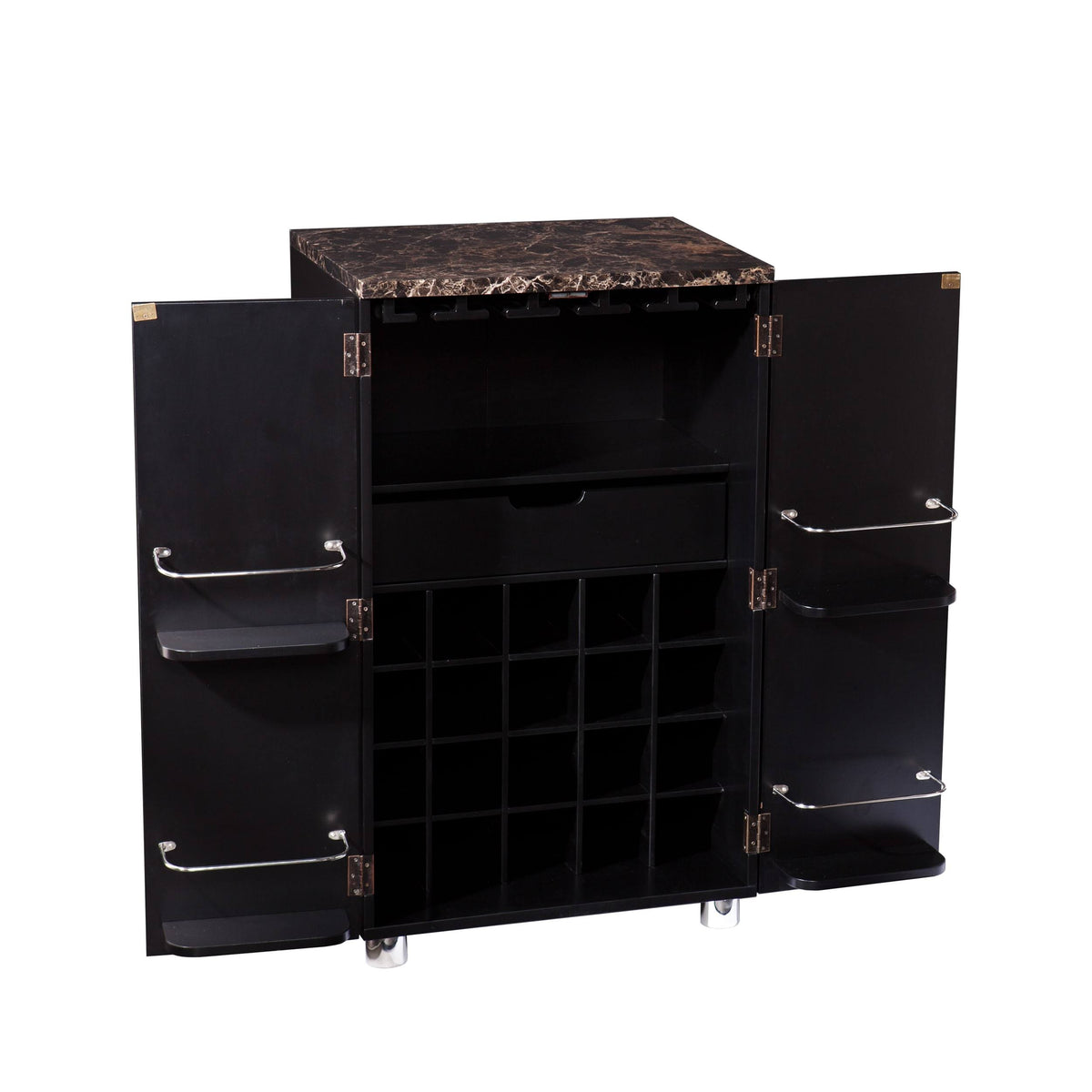 Black Bar Cabinet S6247