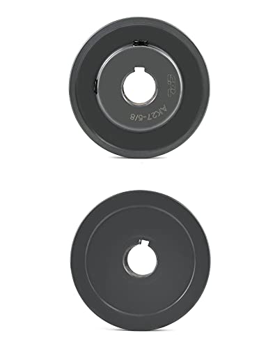 4.25"OD 5/8" Bore Double Groove V-Belt Sheave W8734