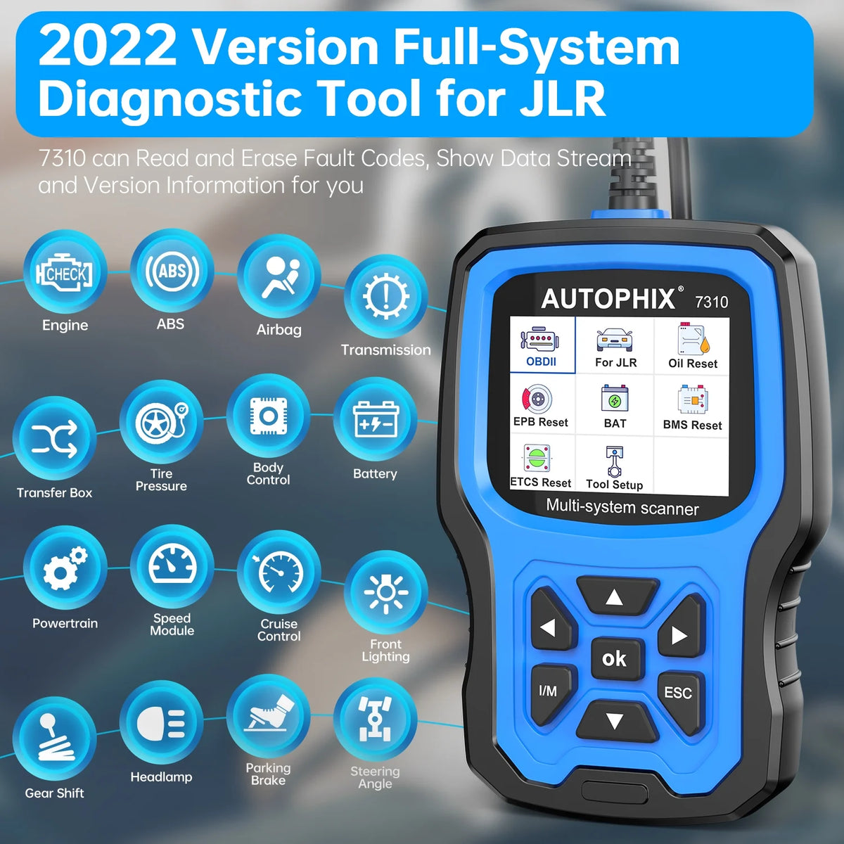 OBDII Car Scanner for Land Rover Jaguar I282