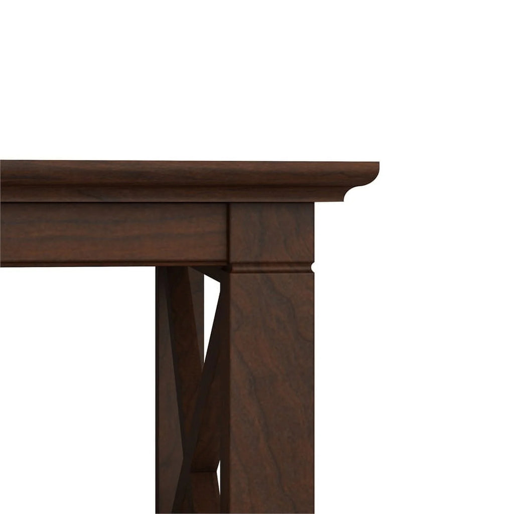 Contemporary Wood Tall TV Stand up to 65" Cherry Z5001