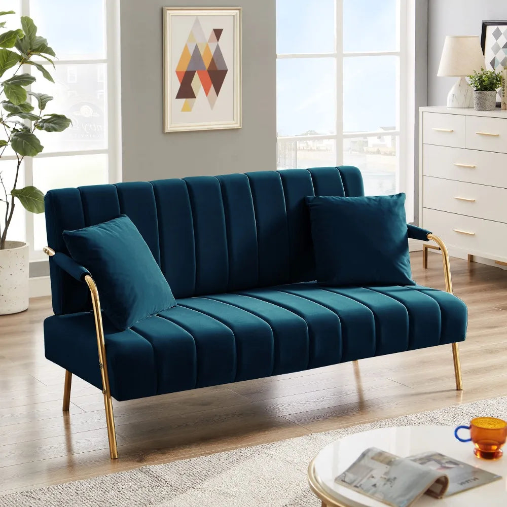 Velvet 2-Seater Sofa Z66233