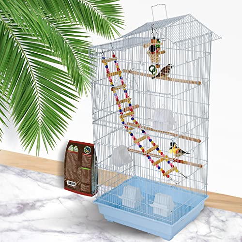 39 inch Large Flight Cage with Bird Stand F7136
