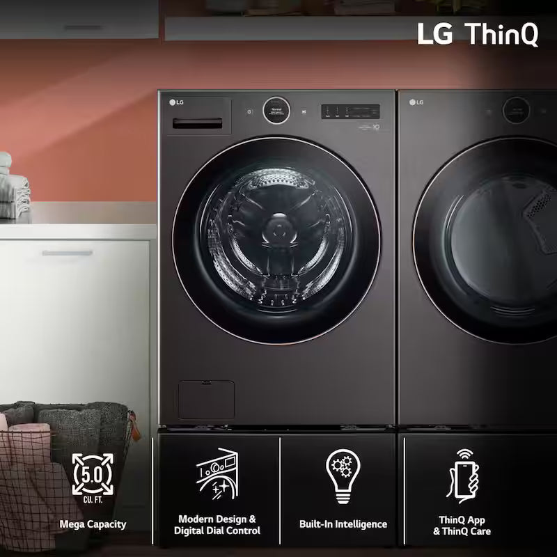 5.0 cu. ft. Stackable Smart Front Load Washer R4148