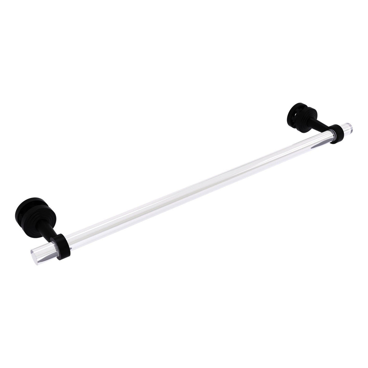 Matte Black Shower Door Towel Bar K3157