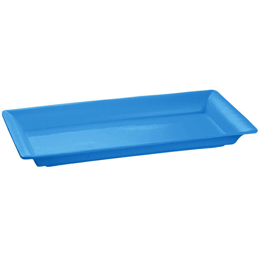 Sky Blue Cast Aluminum Rectangular Platter G63165