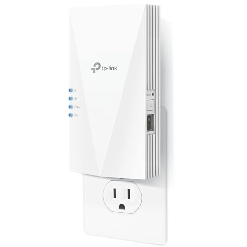 WiFi Extender with Ethernet Port, Dual Band 5GHz/2.4GHz Y161886