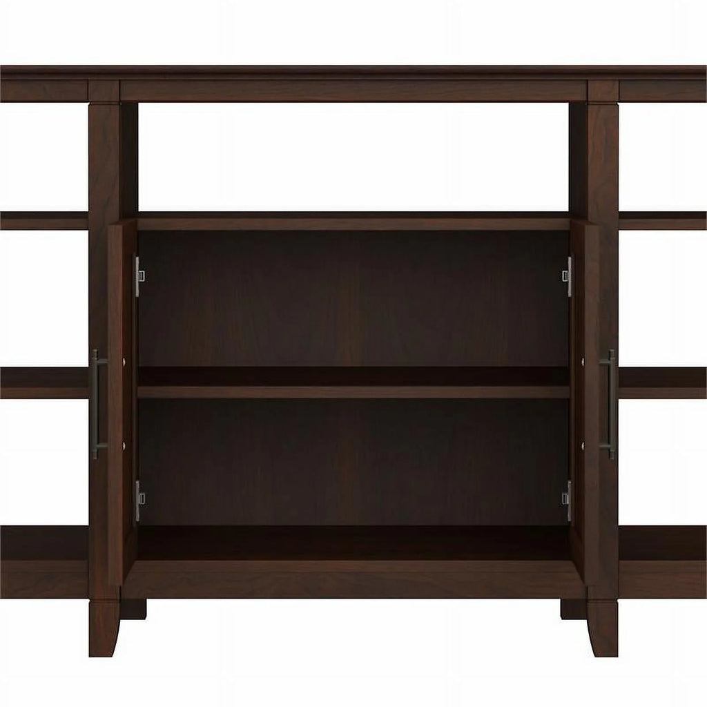 Contemporary Wood Tall TV Stand up to 65" Cherry Z5001