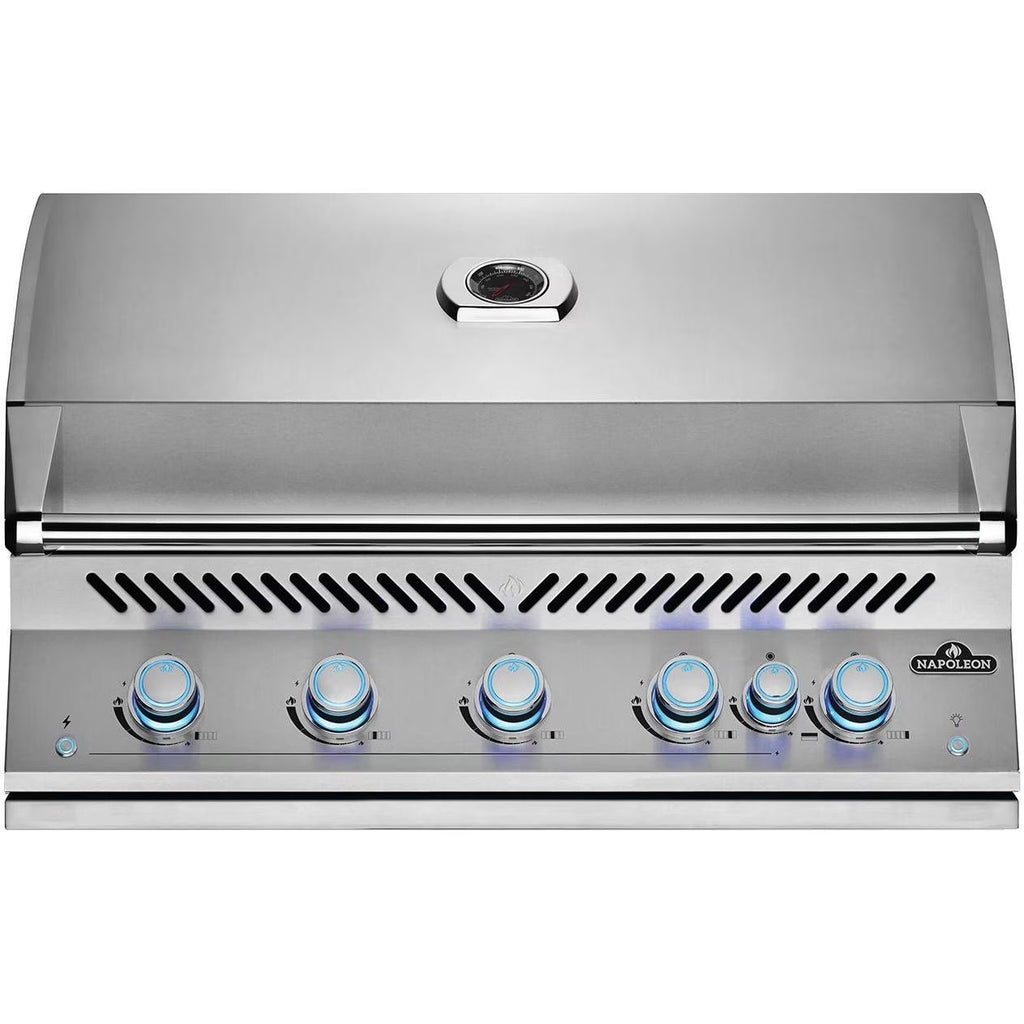 38-Inch Propane Gas Grill with Infrared Rear Burner and Rotisserie Kit W899827