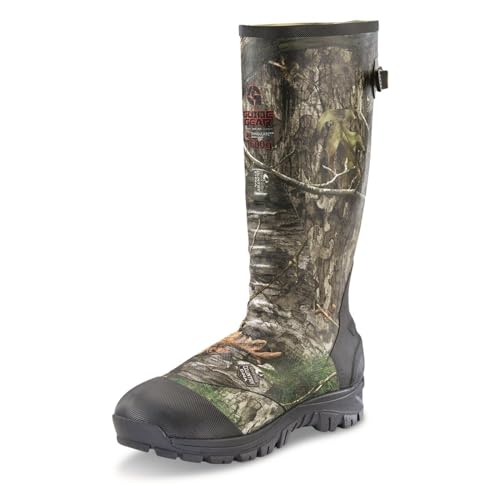 Men's Ankle Fit Camo Hunting Insulated Rubber Boots Waterproof Rain Shoes S1331