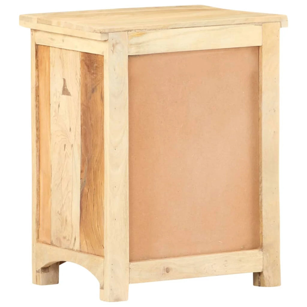 Bedside Cabinet Solid Reclaimed Wood K191