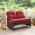 Steel Outdoor Glider Loveseat H94820