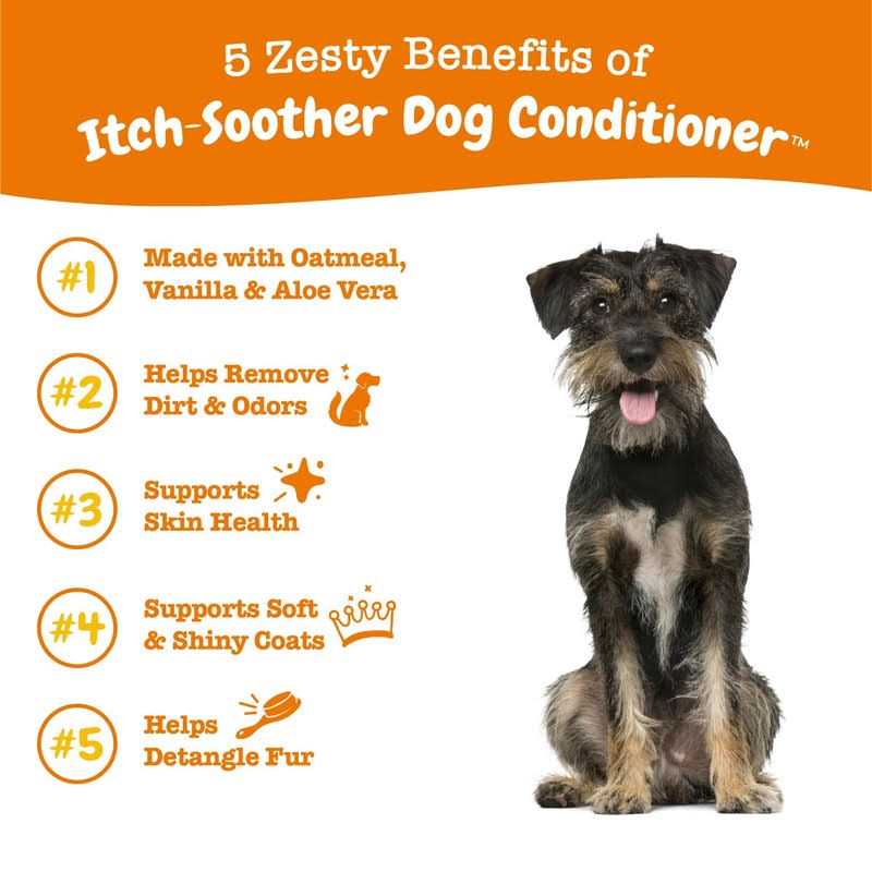 Itch Soother Dog Conditioner with Oatmeal & Aloe Vera O99471