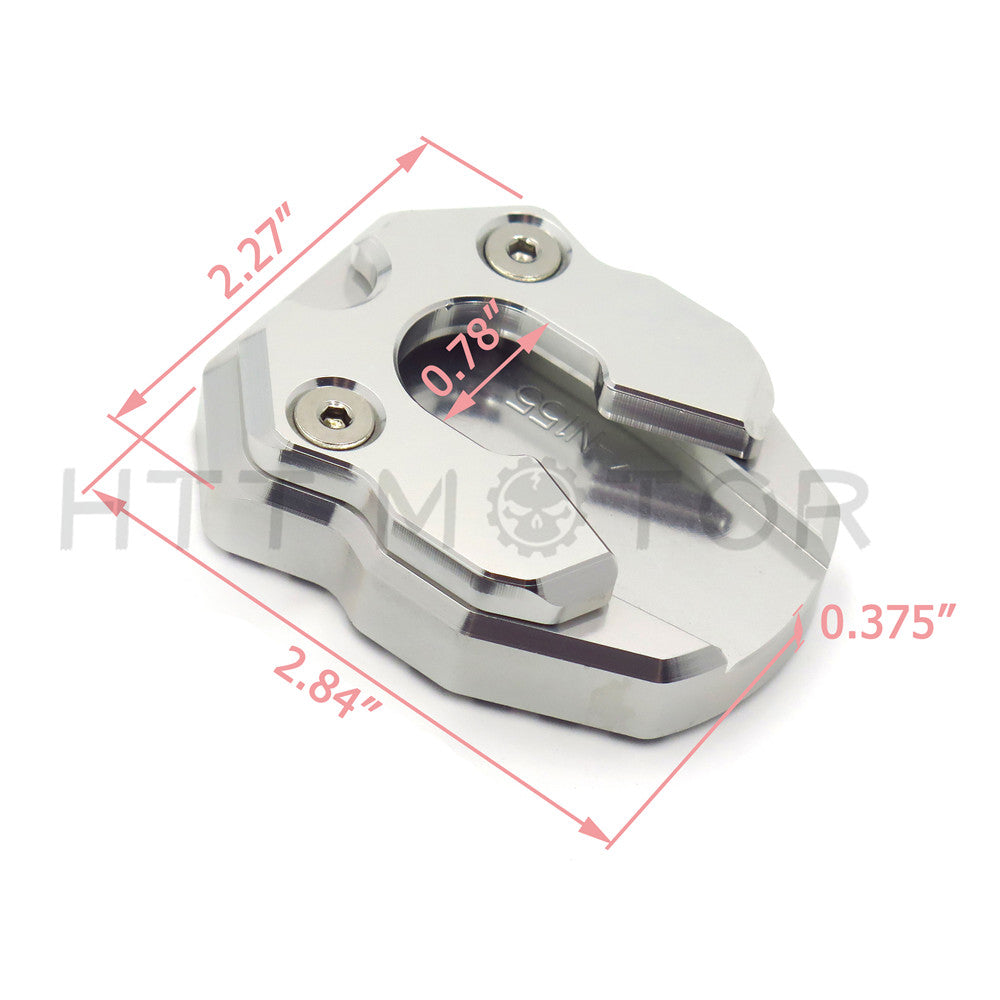 Side Pad Kickstand Stand Extension Plate For Yamaha Nmax155 2015-2018 I632