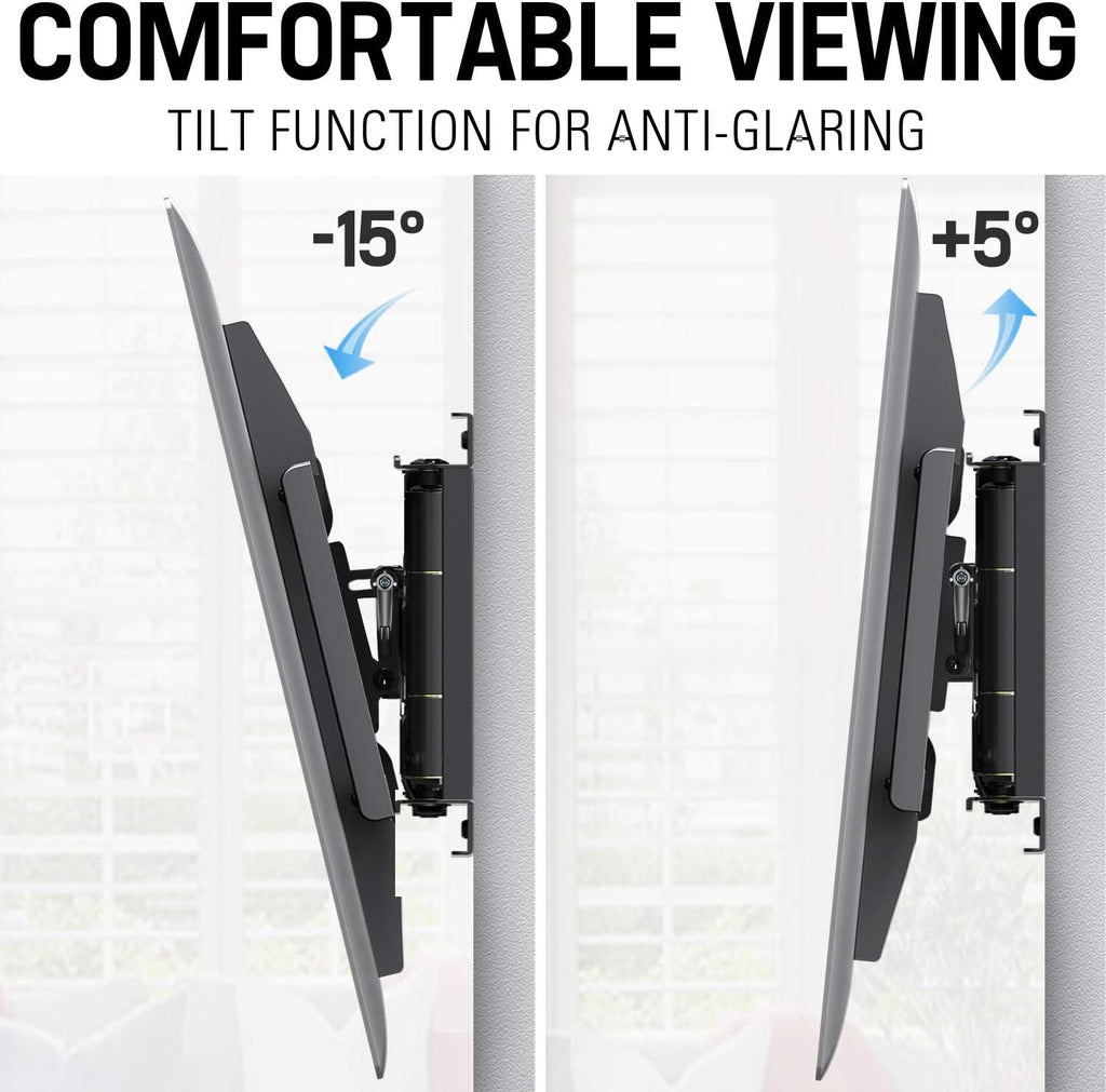 TV Wall Mount Full Motion for 42-84" TVs up to 132LBS, Max VESA 800x400mm M620