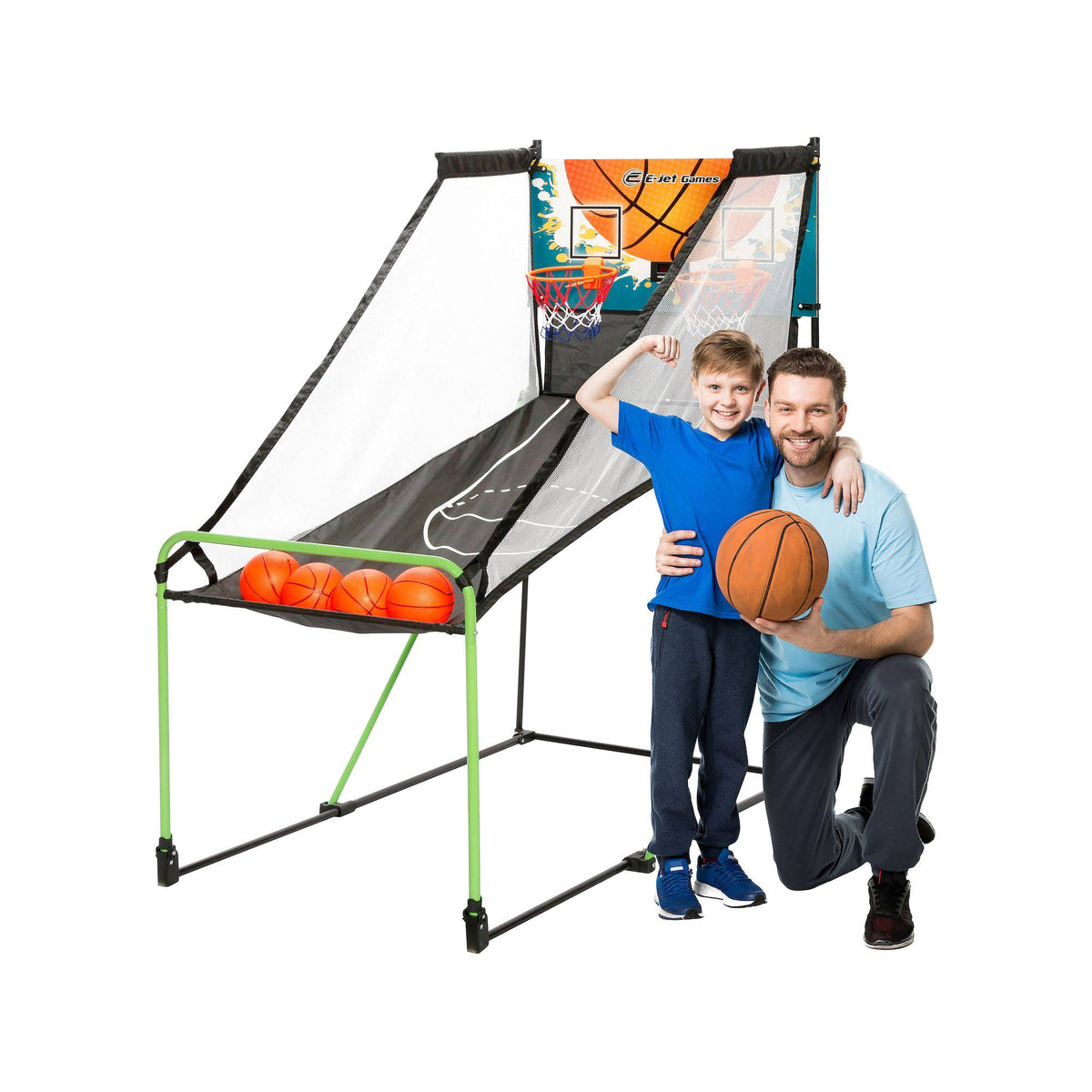 Junior Foldable Portable Basketball Arcade Game G134624