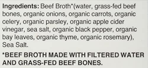 Beef Bone Broth 16.9 Oz (Pack of 6) K824853