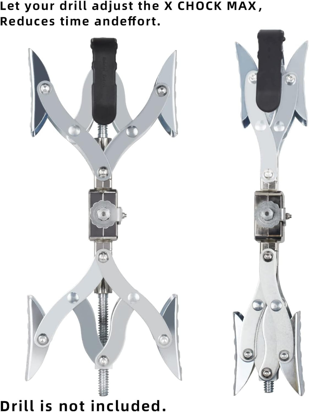 X-Shaped Wheel Chock Stabilizer for Travel Trailers, 2 set R85778