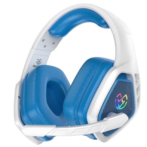 Wireless Gaming Headset with Microphone, 2.4 Ghz USB & Type-C, 30H Battery Q8789