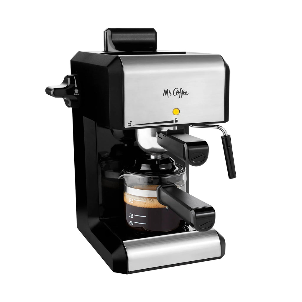 Automatic Espresso and Cappuccino Machine, 20 oz, Silver O253595