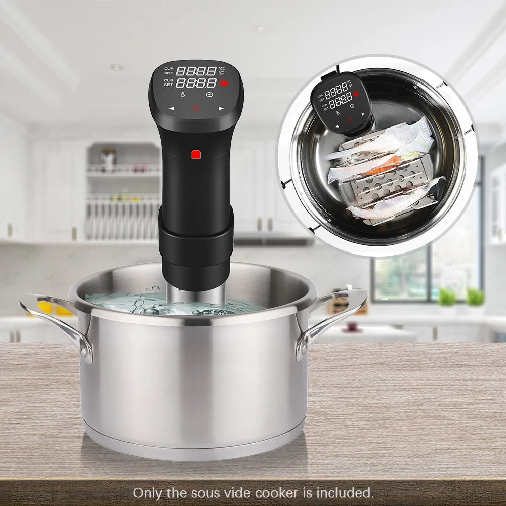 1100W Sous Vide Cooker Waterproof with Display Screen T589