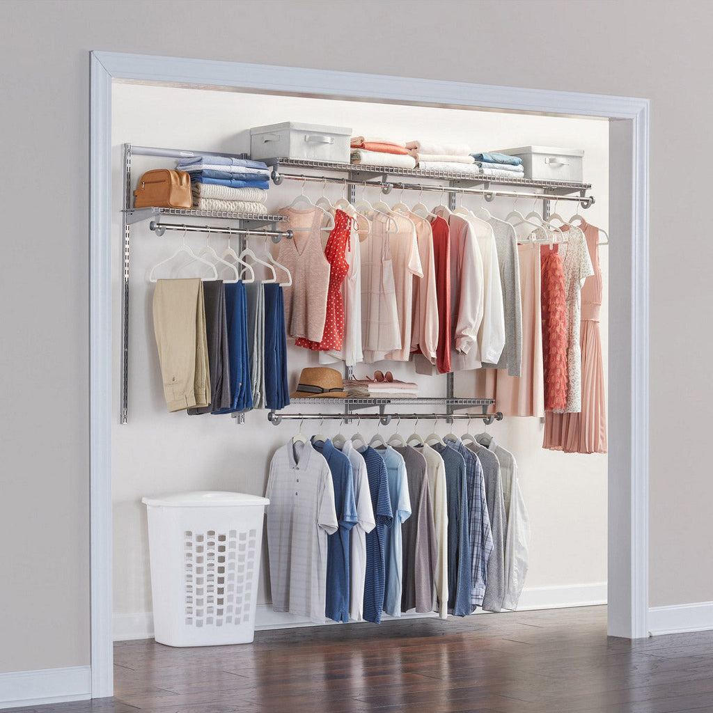 Expandable Closet Kit, Titanium, 4' to 8' P726126