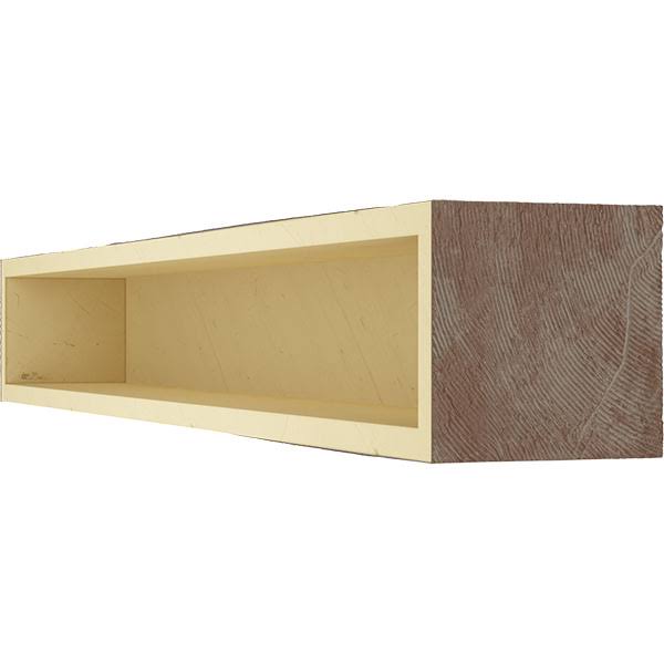 Aged Pecan Faux Wood Fireplace Mantel W33389