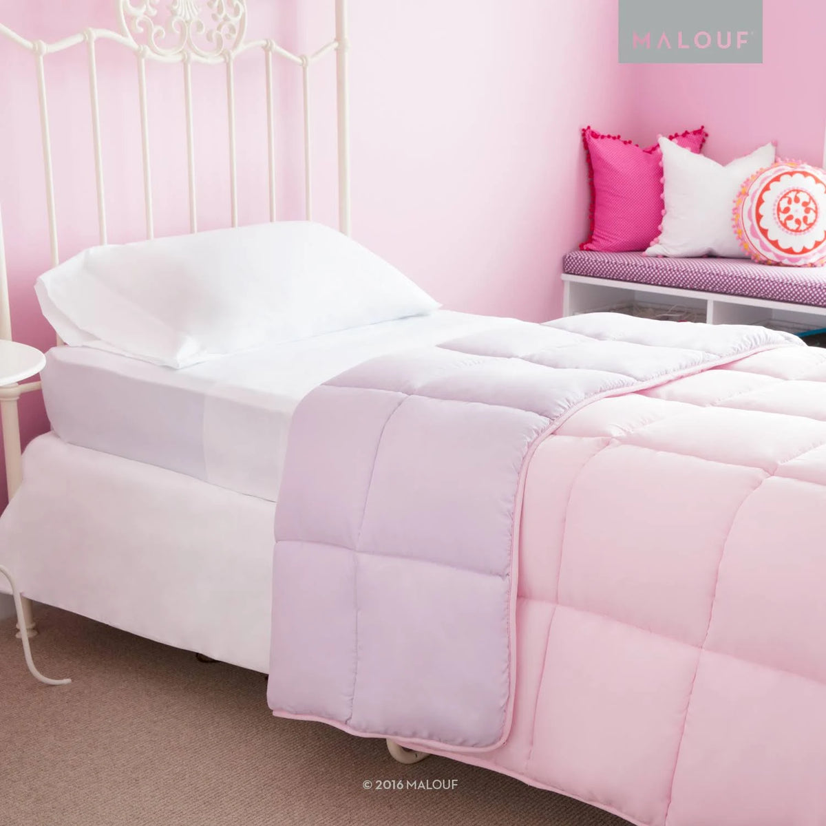 Reversible Bed in A Bag Split Cal King Lilac D1381