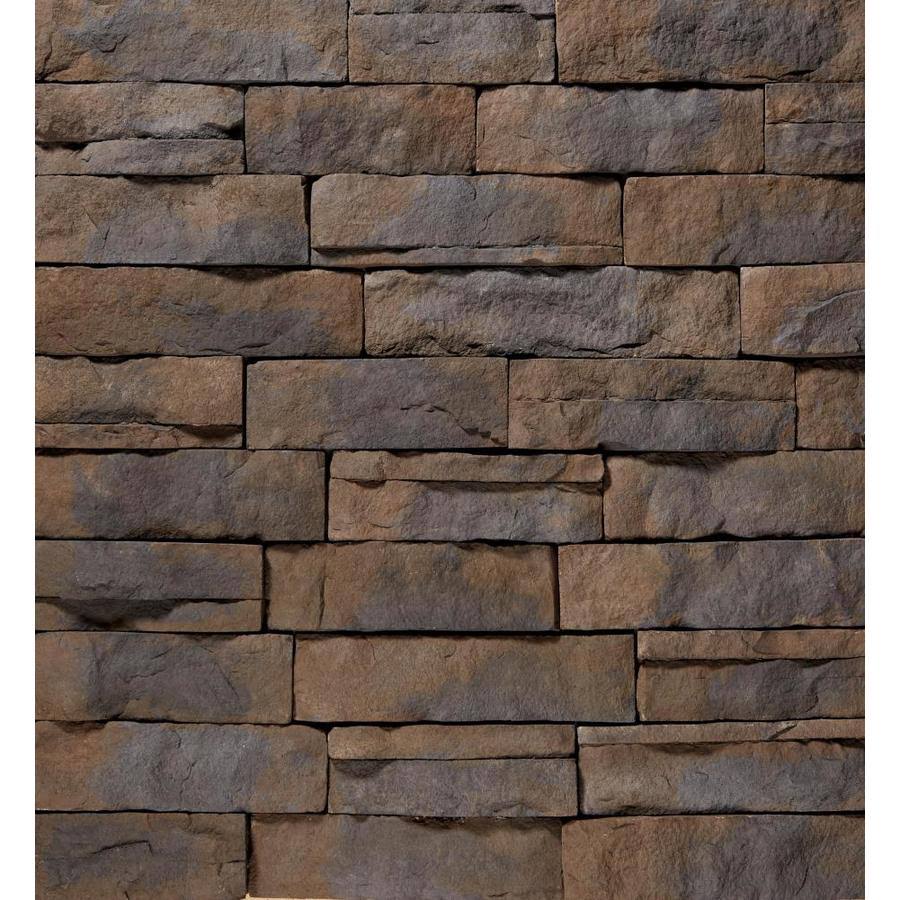 Walnut Manufactured Stone Veneer Corners J398894