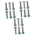 12 Pcs Stainless Steel Stem Screw Bolts B6479
