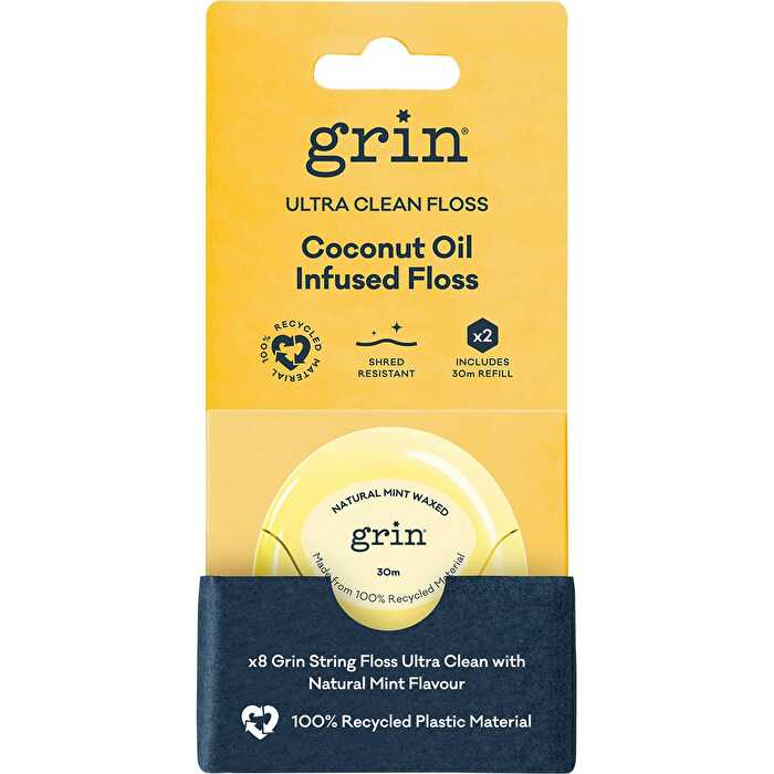 Coconut Oil Infused Floss 30m + Refill 8x2pk Q251598