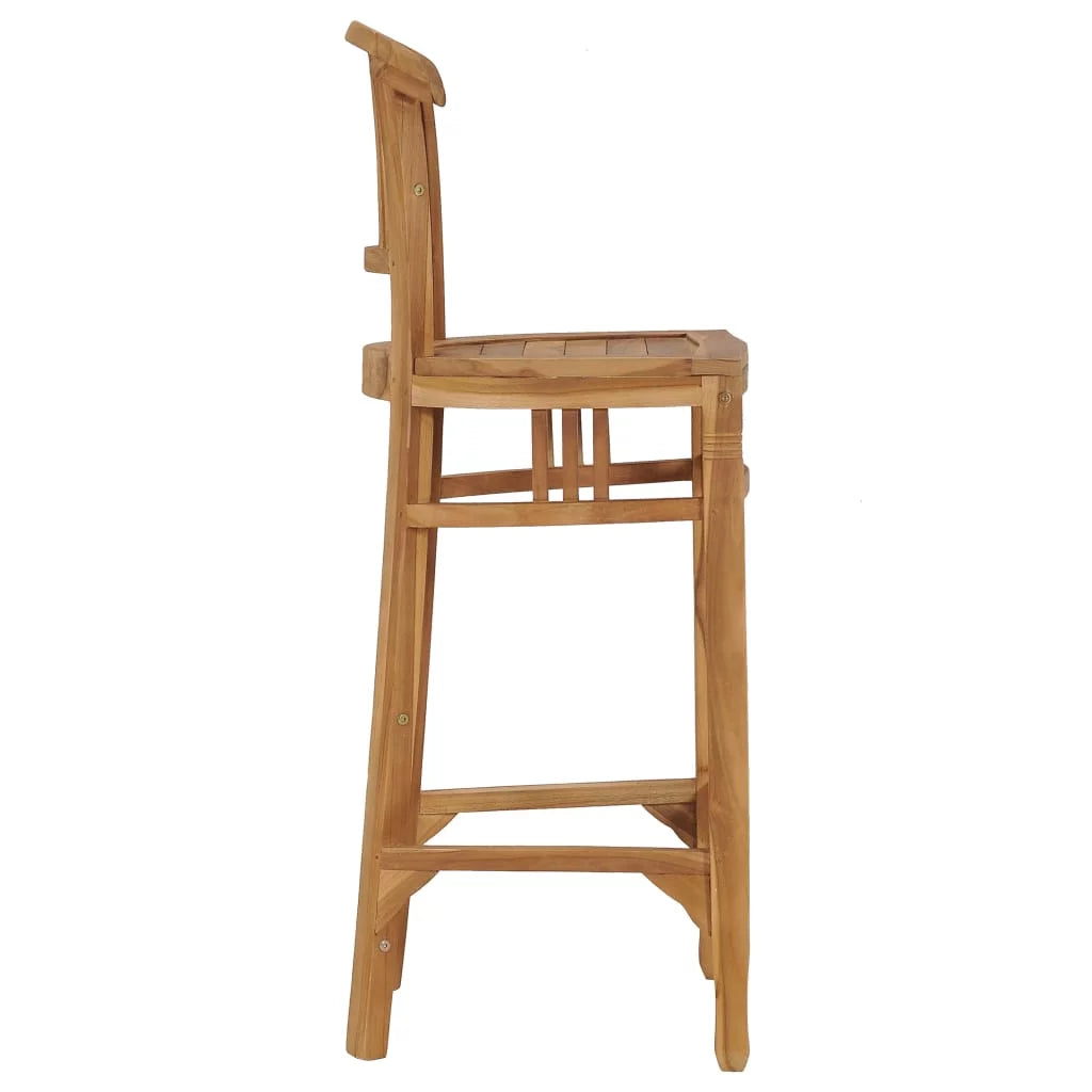 Solid Teak Wood Bar Stool R290