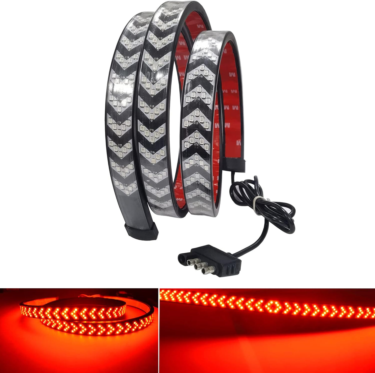 48in Waterproof 5-Row Truck Tailgate Light Bar Y20857