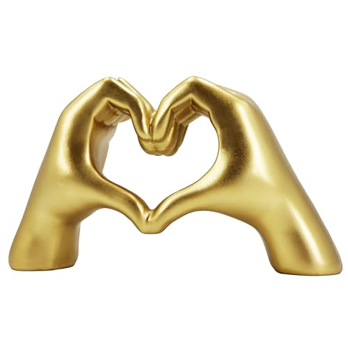 Silver Heart Hands Sculpture R669