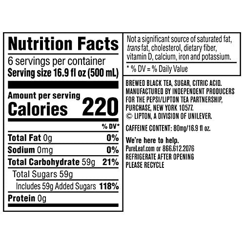 Extra Sweet Iced Tea, 18.5 oz R8274